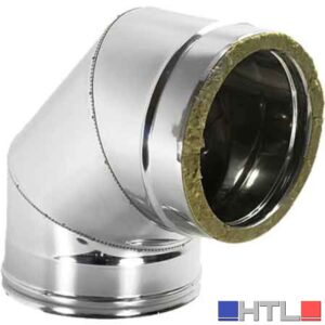 GOMITO DOPPIA PARETE A 90° Ø 100/150 mm