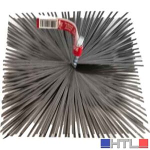 SCOVOLO QUADRO PER PULIZIA CAMINO 200x200 mm