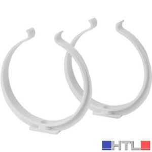 KIT STAFFE FERMATUBO PER TUBO TONDO Ø 100 mm - Confezione 2 pezzi