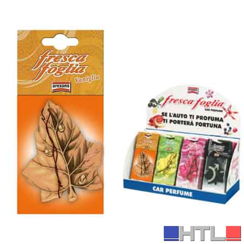 PROFUMATORE 'FRESCA FOGLIA CLASSIC' ESPOSITORE DA BANCO AREXONS 48 pezzi