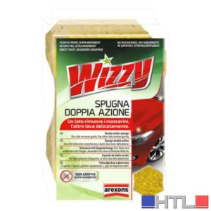 SPUGNA DOPPIA AZIONE 'WIZZY' AREXONS 17x11x7 cm