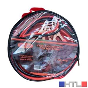 CAVI AVVIAMENTO PER BATTERIA CARDINALE 200 Amp