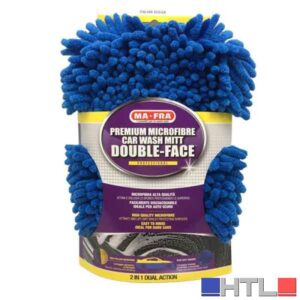GUANTO LAVAGGIO IN MICROFIBRA 'DOUBLE-FACE' MA-FRA 30x20 cm