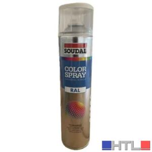 BOMBOLETTA SPRAY ACRILICO UNIVERSALE SOUDAL 600 ML Bianco Lucido RAL 9010 (Confezione da 12 pezzi)