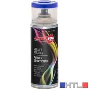 BOMBOLETTA SPRAY ACRILICO UNIVERSALE 400 ML AMBROSOL Rosa chiaro RAL 3015 (Confezione da 6 pezzi)