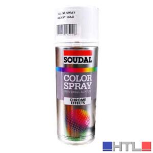 BOMBOLETTA SPRAY METALLI PREZIOSI SOUDAL 400 ml - Effetto Argento (Confezione da 6 pezzi)