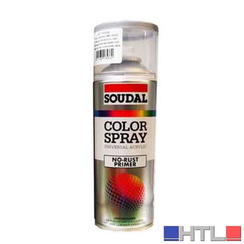 BOMBOLETTA ANTIRUGGINE SOUDAL 400 ml - Rossa (Confezione da 6 pezzi)