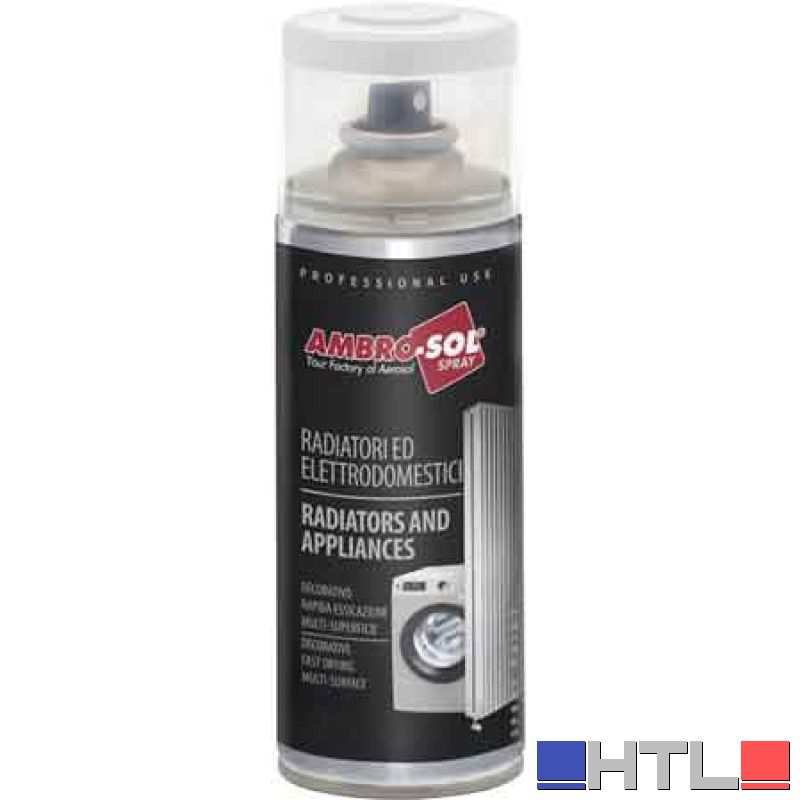 BOMBOLETTA SPRAY ACRILICO ELETTRODOMESTICI AMBROSOL 400 ml - Bianco perla (Confezione da 6 pezzi)
