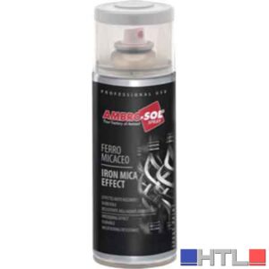 BOMBOLETTA SPRAY FERROMICACEO AMBROSOL 400 ml - Grigio chiaro (Confezione da 6 pezzi)