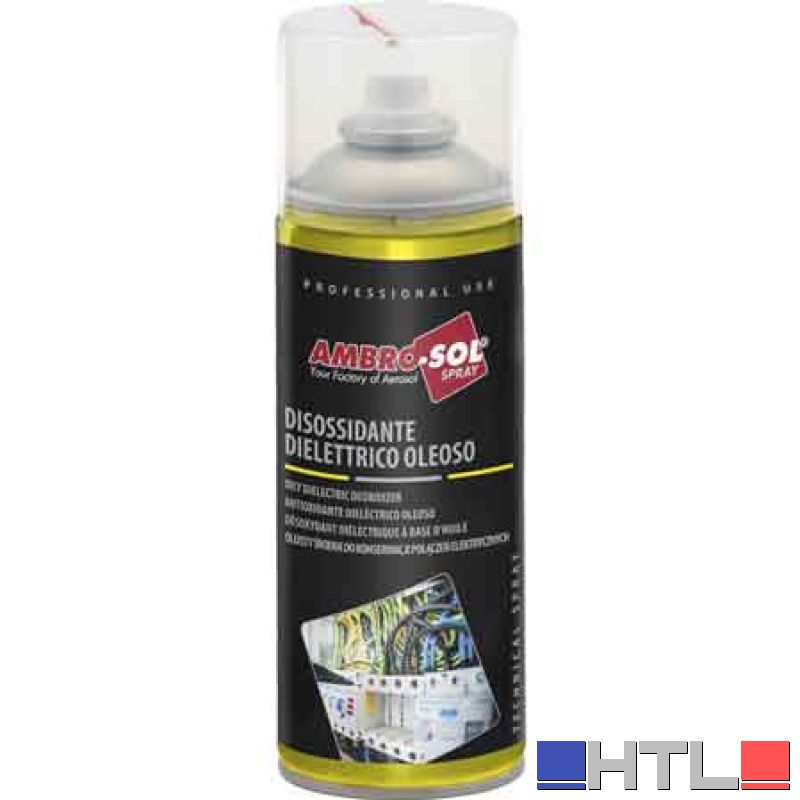 DISOSSIDANTE OLEOSO PER CONTATTI ELETTRICI AMBROSOL 400 ml