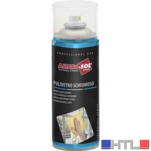 PULITORE VETRI E SCHERMI SCHIUMOSO AMBROSOL 400 ml