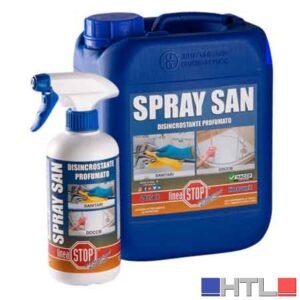 DISINCROSTANTE IGIENIZZANTE PROFUMATO 'SPRAY SAN' 500 ml