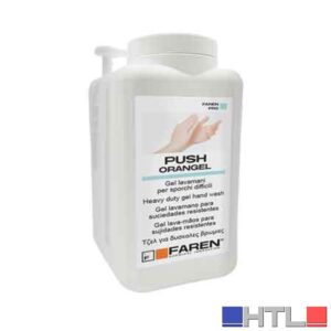 CREMA LAVAMANI GEL ABRASIVA 'PUSH ORANGEL' 5000 ml - con dosatore