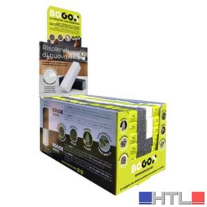 DISINCROSTANTE IN SPUGNA 'BOGOX' IN EXPO DA BANCO 95x25x25h mm (Confezione da 98 pezzi)