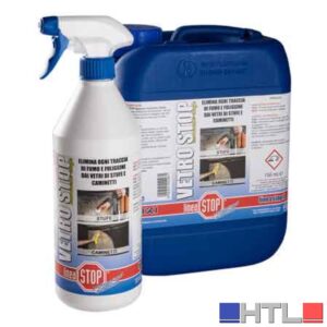 DETERGENTE PER VETRI CAMINETTI E STUFE 'VETRO STOP' 750 ml