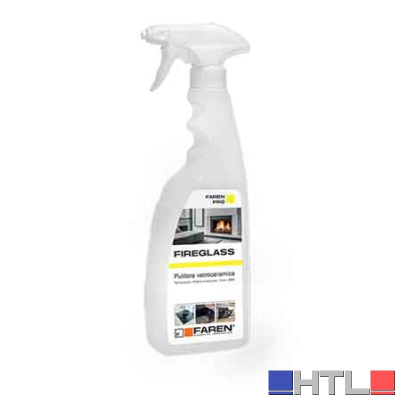 PULITORE VETRO PER CAMINETTI 'FIREGLASS' 750 ml