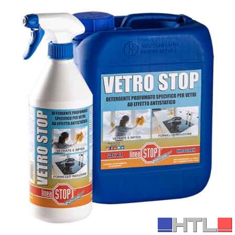 DETERGENTE PER VETRI 'VETRO STOP' 750 ml