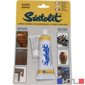 STUCCO MINI PER MARMO SINTOLIT 60 ml - Bianco