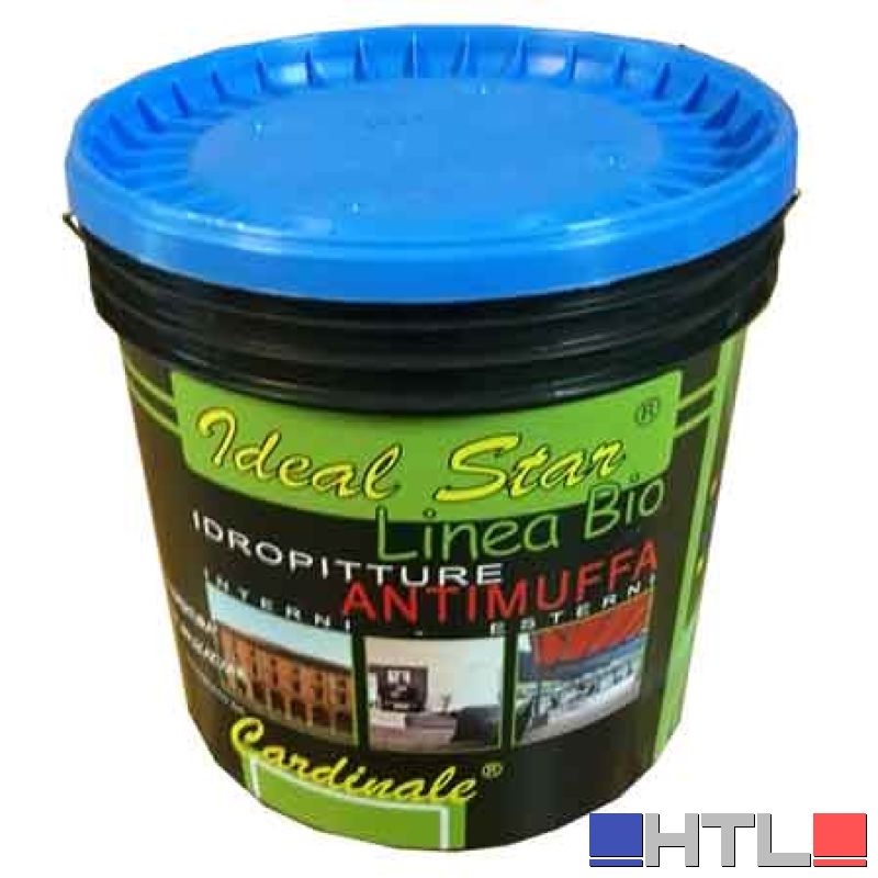 IDROPITTURA SUPERLAVABILE ANTIMUFFA CARDINALE 4 lt