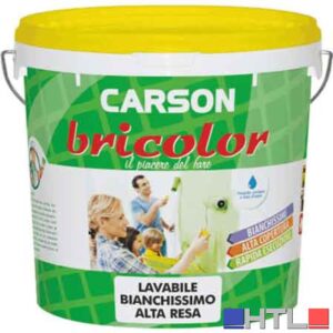 IDROPITTURA LAVABILE BIANCHISSIMO 'BRICOLOR' 14 lt