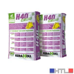COLLA PER PIASTRELLE 'H40 NO LIMITS' KERAKOLL 25 Kg - Colore Bianco (Confezione da 25 KG)
