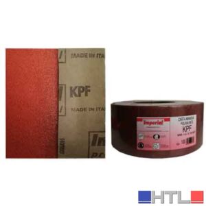 CARTA ABRASIVA 'KPF' Grana 100 - rotolo mm 115x100 mt (Confezione da 100 ML)