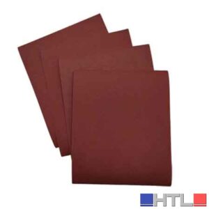 FOGLIO ABRASIVO 'WBB' mm 230x280 - grana 100 (Confezione da 100 pezzi)