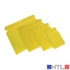 SET SPATOLE IN PLASTICA Confezione 4 pezzi