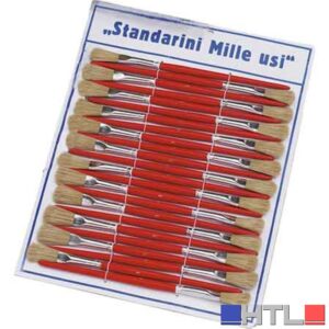 PENNELLI STANDARINI SU CARTELLA N° 1 - 24 pezzi
