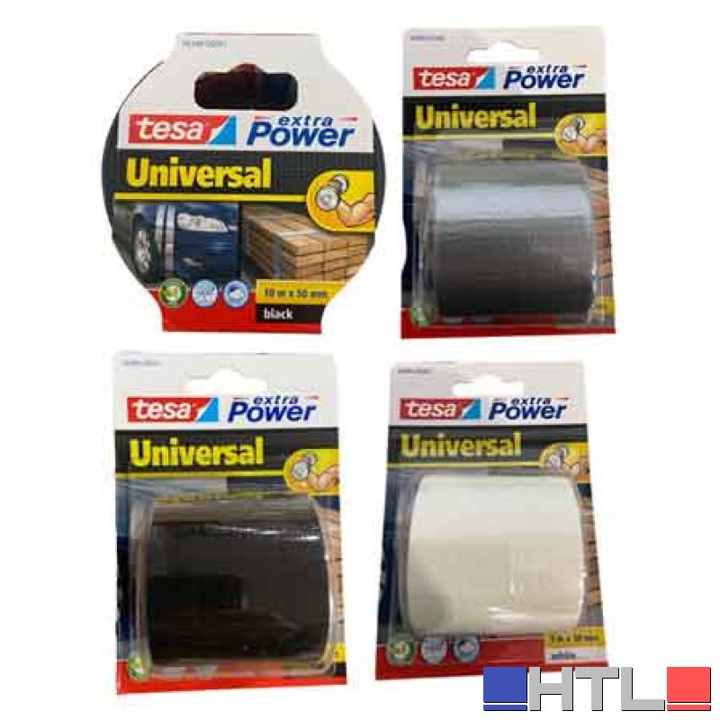 NASTRO TELATO 'EXTRA POWER UNIVERSAL' TESA mm 50x10 mt - Colore Bianco