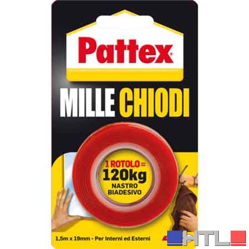 NASTRO 'MILLECHIODI' mm 19x1,5 mt