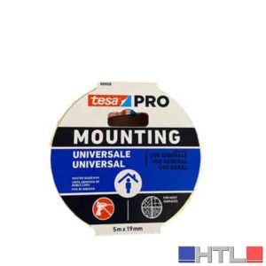 NASTRO BIADESIVO 'MOUNTING UNIVERSAL' TESA mm 19x1,5 mt - Colore Bianco
