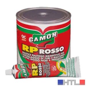 ADESIVO RIEMPITIVO 'RP' CAMON 125 gr - tubetto - colore Rosso