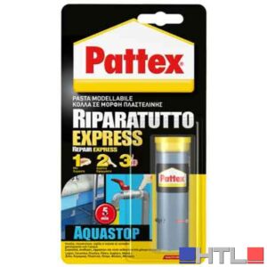 ADESIVO EPOSSIDICO 'RIPARATUTTO EXPRESS ACQUASTOP' PATTEX 48 gr