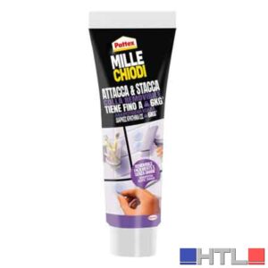 ADESIVO DI MONTAGGIO 'MILLECHIODI ATTACCA & STACCA' 44 gr - Colore Trasparente