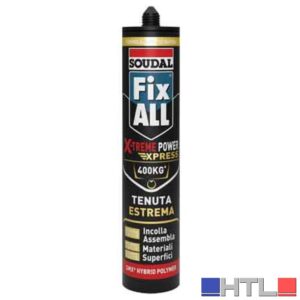 ADESIVO SIGILLANTE 'FIX ALL X-TREME EXPRESS' SOUDAL 280 ml - Bianco