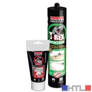 ADESIVO SIGILLANTE 'T-REX EFFETTO VENTOSA' SOUDAL 125 gr - Blister