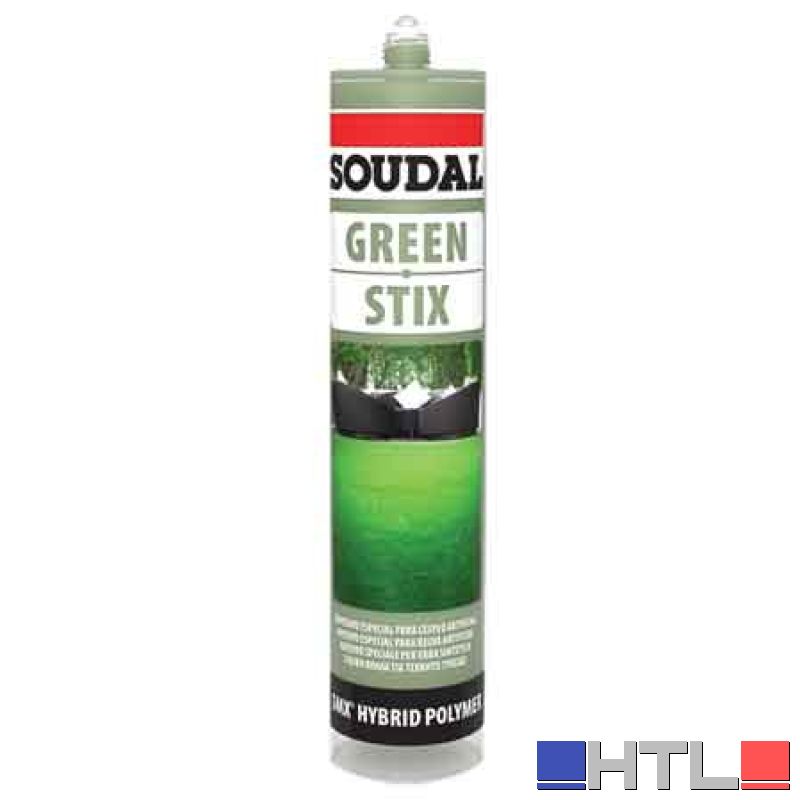 ADESIVO SIGILLANTE 'GREEN STIX' SOUDAL 290 ml - Verde