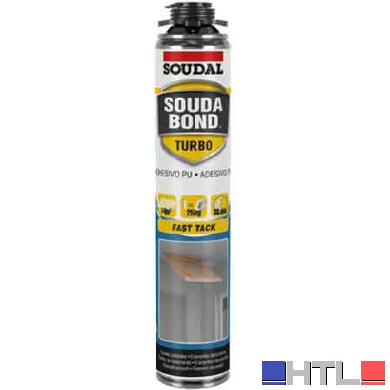 ADESIVO POLIURETANICO 'SOUDABOND TURBO GUN' SOUDAL 750 ml - Pistola