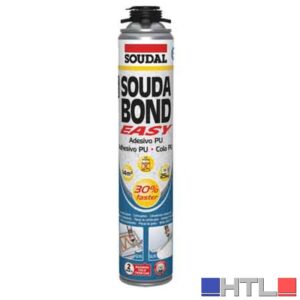 ADESIVO POLIURETANICO 'SOUDABOND EASY' SOUDAL 750 ml - Pistola