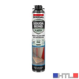 ADESIVO POLIURETANICO 'SOUDABOND PLASTER' SOUDAL 750 ml - Pistola