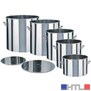 BOLLITORE CON COPERCHIO Ø 450x345h mm - cap.lt 55