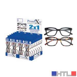 ESPOSITORE OCCHIALI DA VISTA GRADUATI 'TWIN10 2X1' 24 pezzi