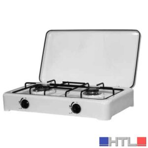 FORNELLO A GAS 2 FUOCHI 58x31x13 cm