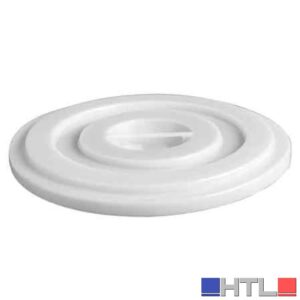 COPERCHIO PER BIDONE PER RIFIUTI BIANCO 100 lt