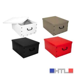 CONTENITORE MULTIUSO 'BIG BOX SOLID COLOR' 49x39x24h cm