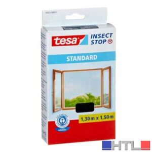ZANZARIERA PER FINESTRE ATTACCA & STACCA 'INSECT STOP 'TESA 1,3x1,5 mt - Colore Bianco