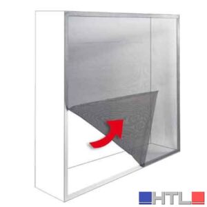 ZANZARIERA ADESIVA 130x150 cm - Colore Bianca