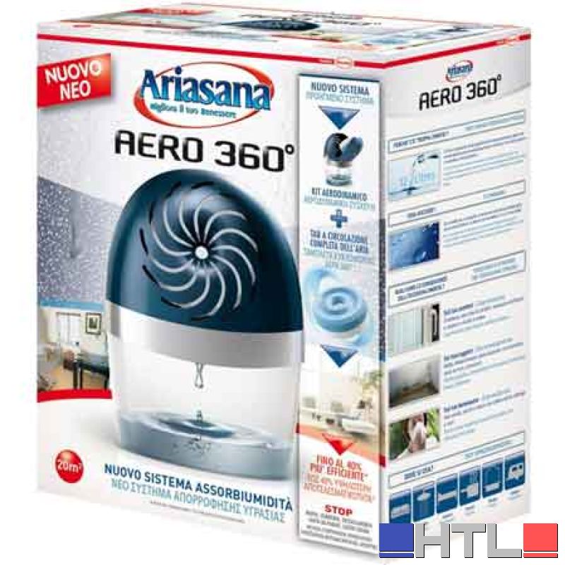 KIT ASSORBIUMIDITA' 'AERO 360°' 450 gr + ricarica TAB