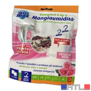 MANGIAUMIDITA' 'COMPACT 2 IN 1' AIR MAX Confezione 2x50 gr